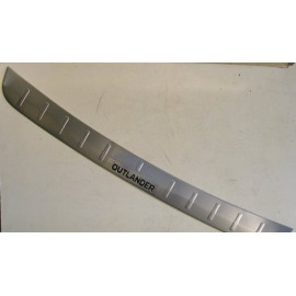 Накладка на задний бампер Mitsubishi Outlander 2017